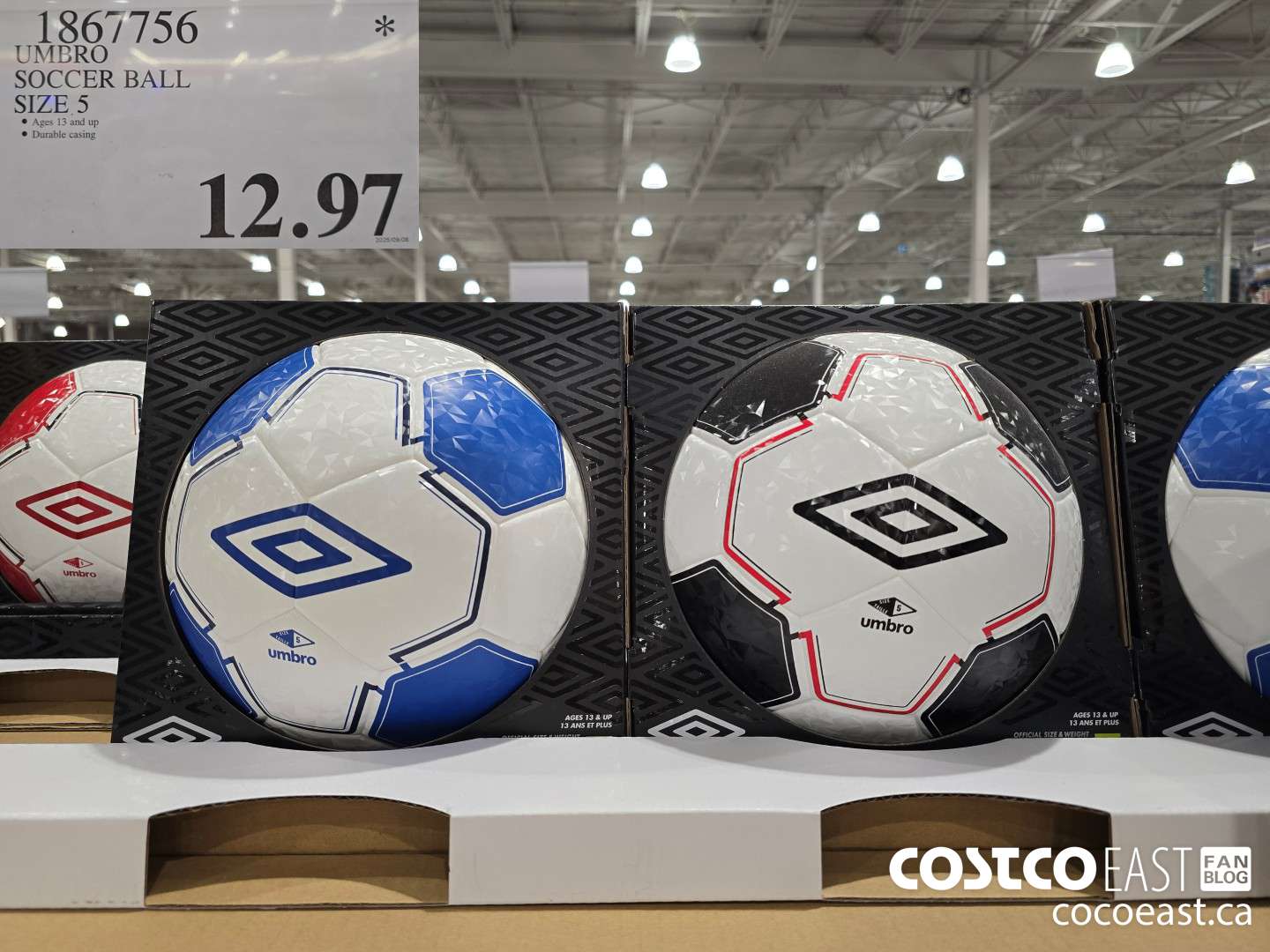 1867756 UMBRO - SOCCER BALL SIZE 5 $12.97