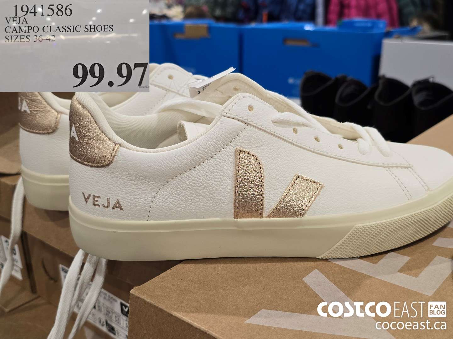 1941586 VEJA CAMPO CLASSIC SHOES SIZES 36-42 $99.97