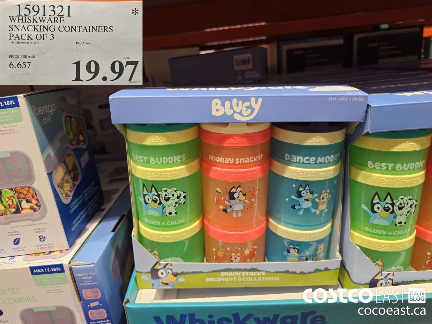 1591321 WHISKWARE SNACKING CONTAINERS PACK OF 3 $19.97