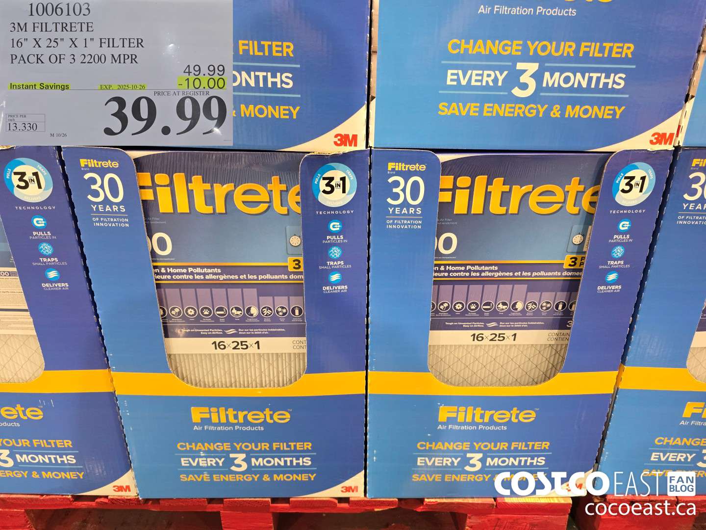 1006103 3M FILTRETE 16