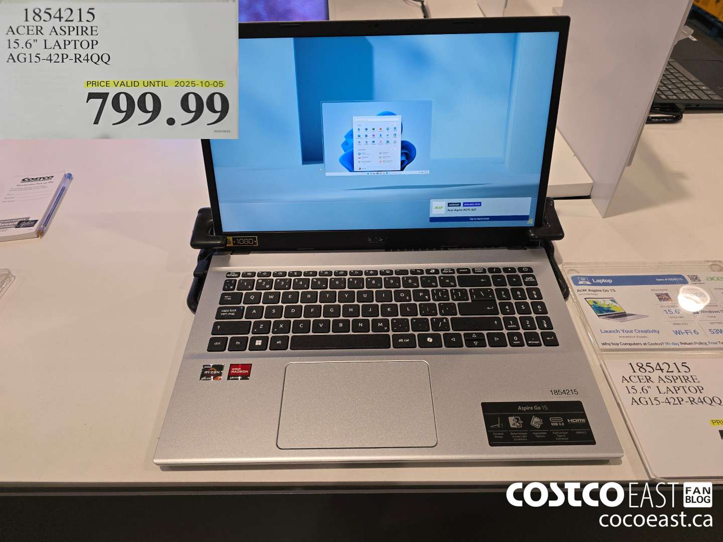 1854215 ACER ASPIRE 15.6