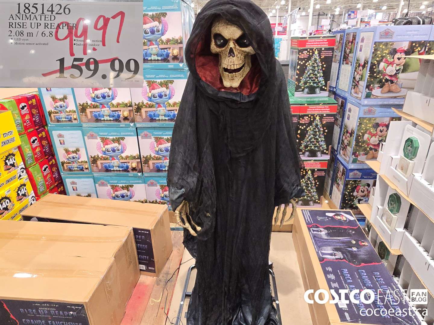 1851426 ANIMATED RISE UP REAPER 2.08 m / 6.8 ' $99.97