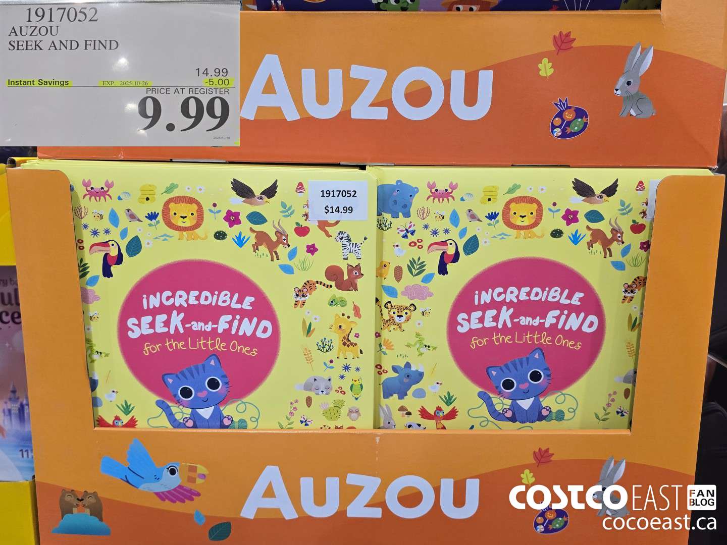 1917052 AUZOU SEEK AND FIND ($5.00 INSTANT SAVINGS EXPIRES ON 2025-10-26) $9.99