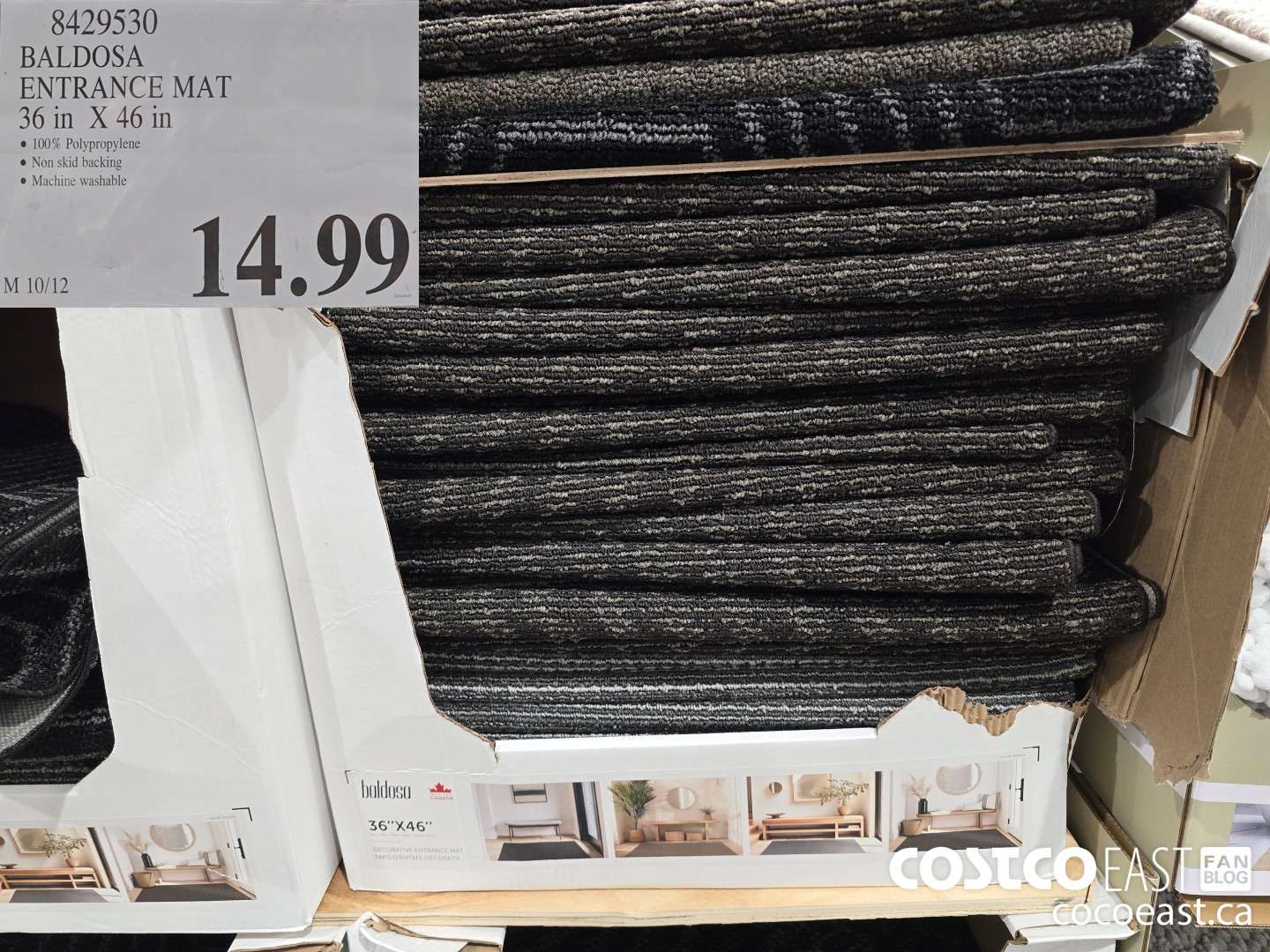 8429530 BALDOSA ENTRANCE MAT 36 in X 46 in $14.99