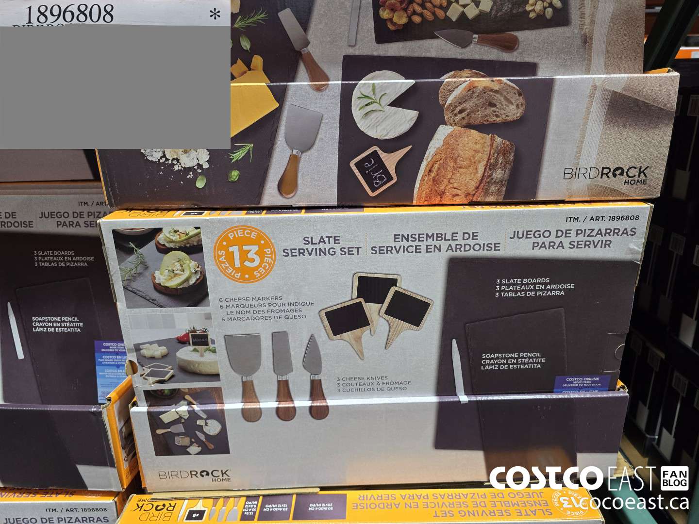 1896808 BIRDROCK CHARCUTERIE SET 13 PC $9.97