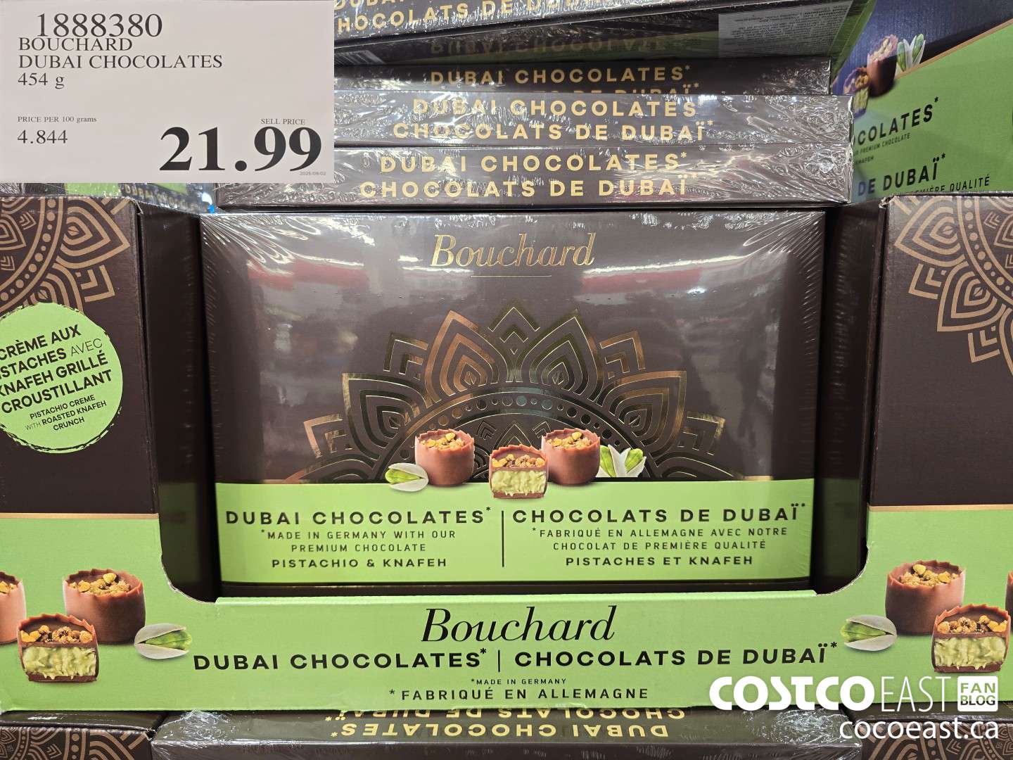 1888380 BOUCHARD DUBAI CHOCOLATES 454 g $21.99