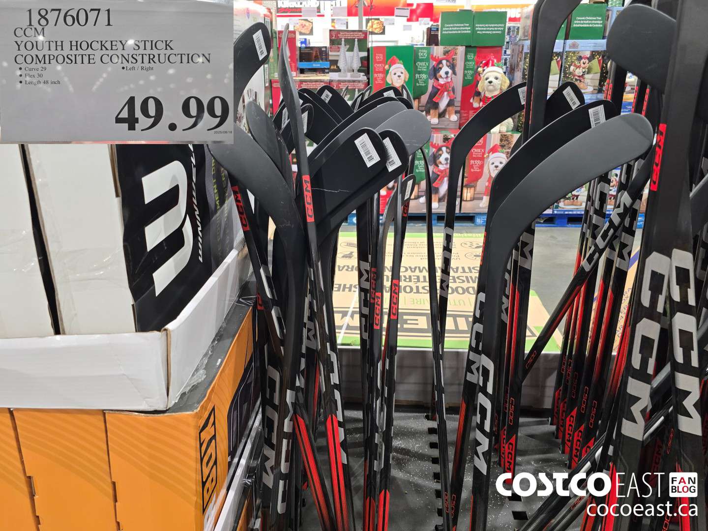 1876071 CCM YOUTH HOCKEY STICK COMPOSITE CONSTRUCTION $49.99