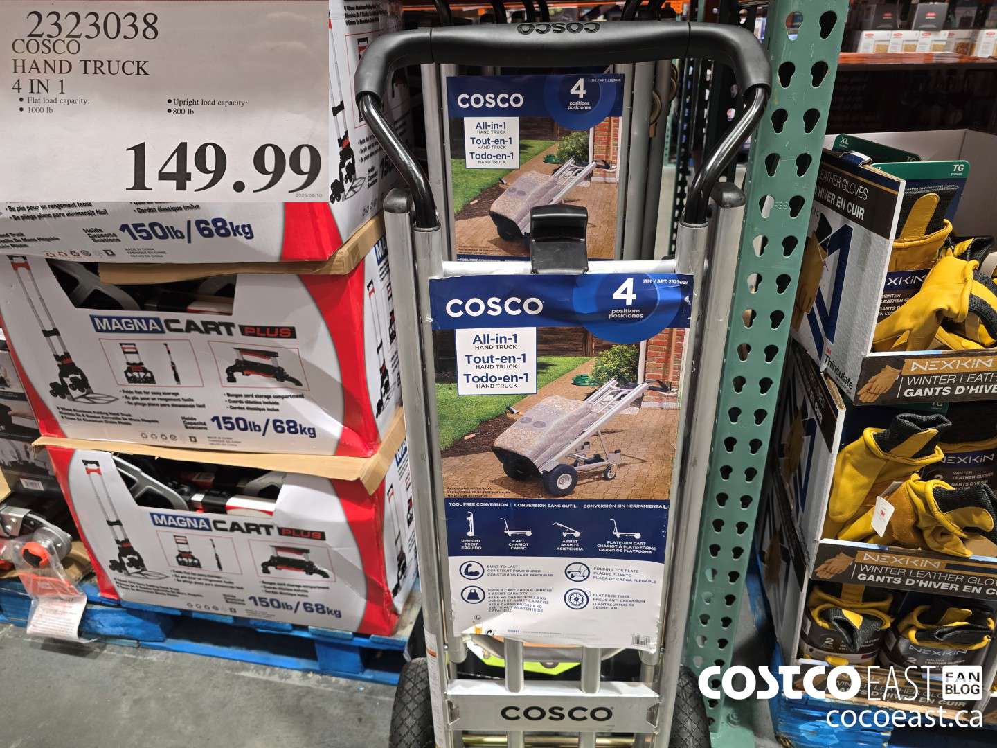 2323038 COSCO HAND TRUCK 4 IN 1 $149.99