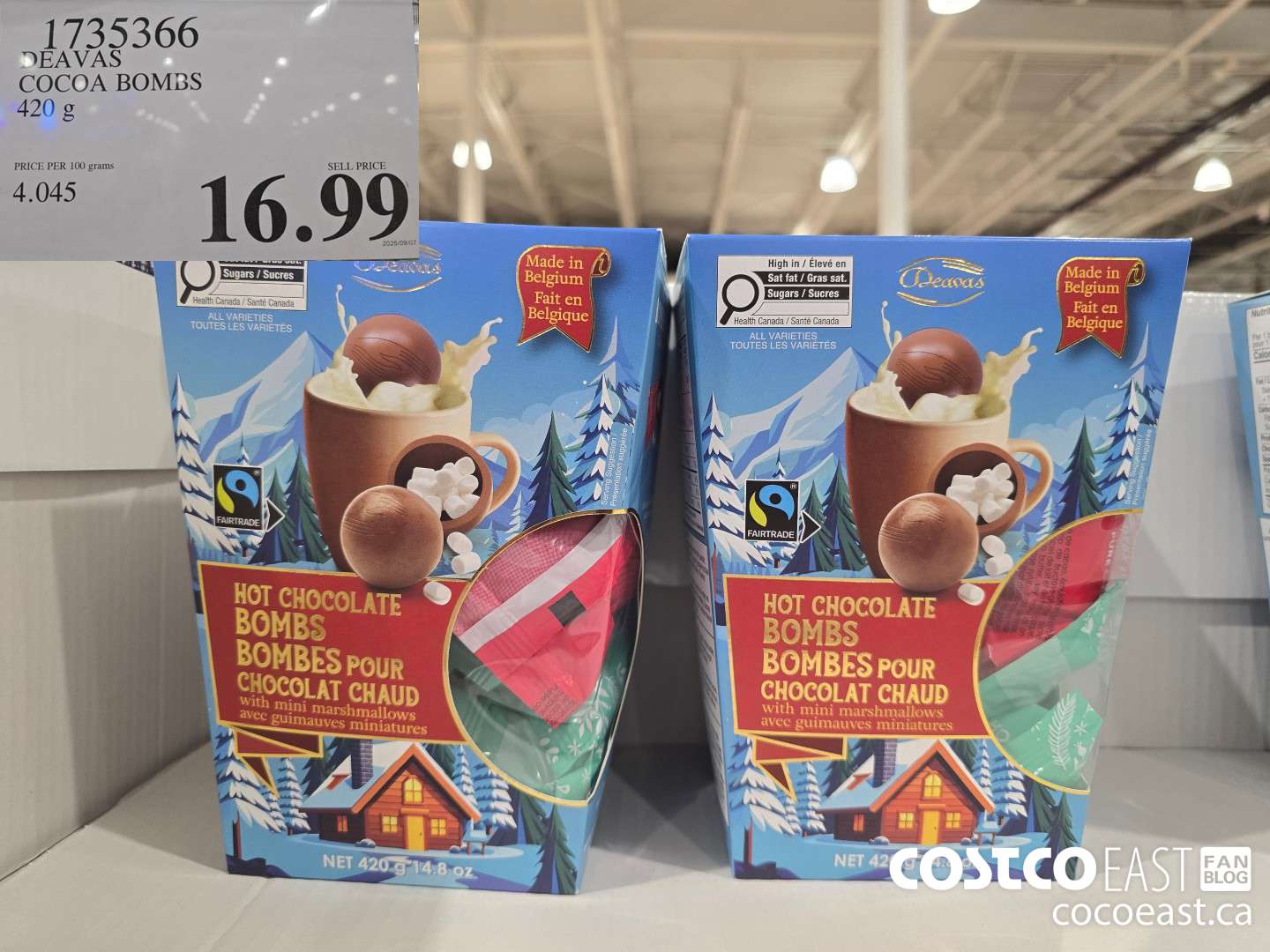 1735366 DEAVAS COCOA BOMBS 420 g $16.99