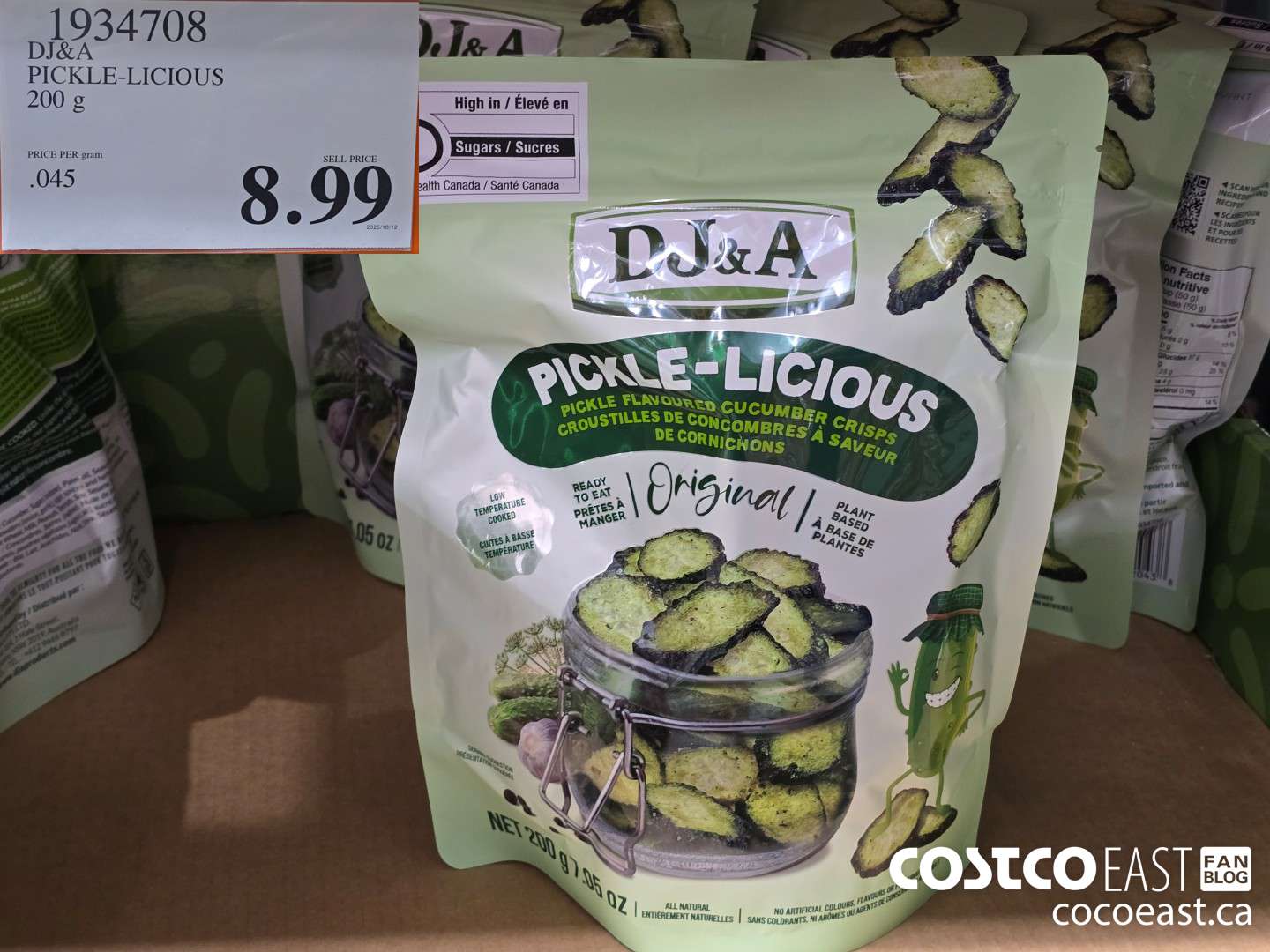 1934708 DJ&A PICKLE-LICIOUS 200 g $8.99