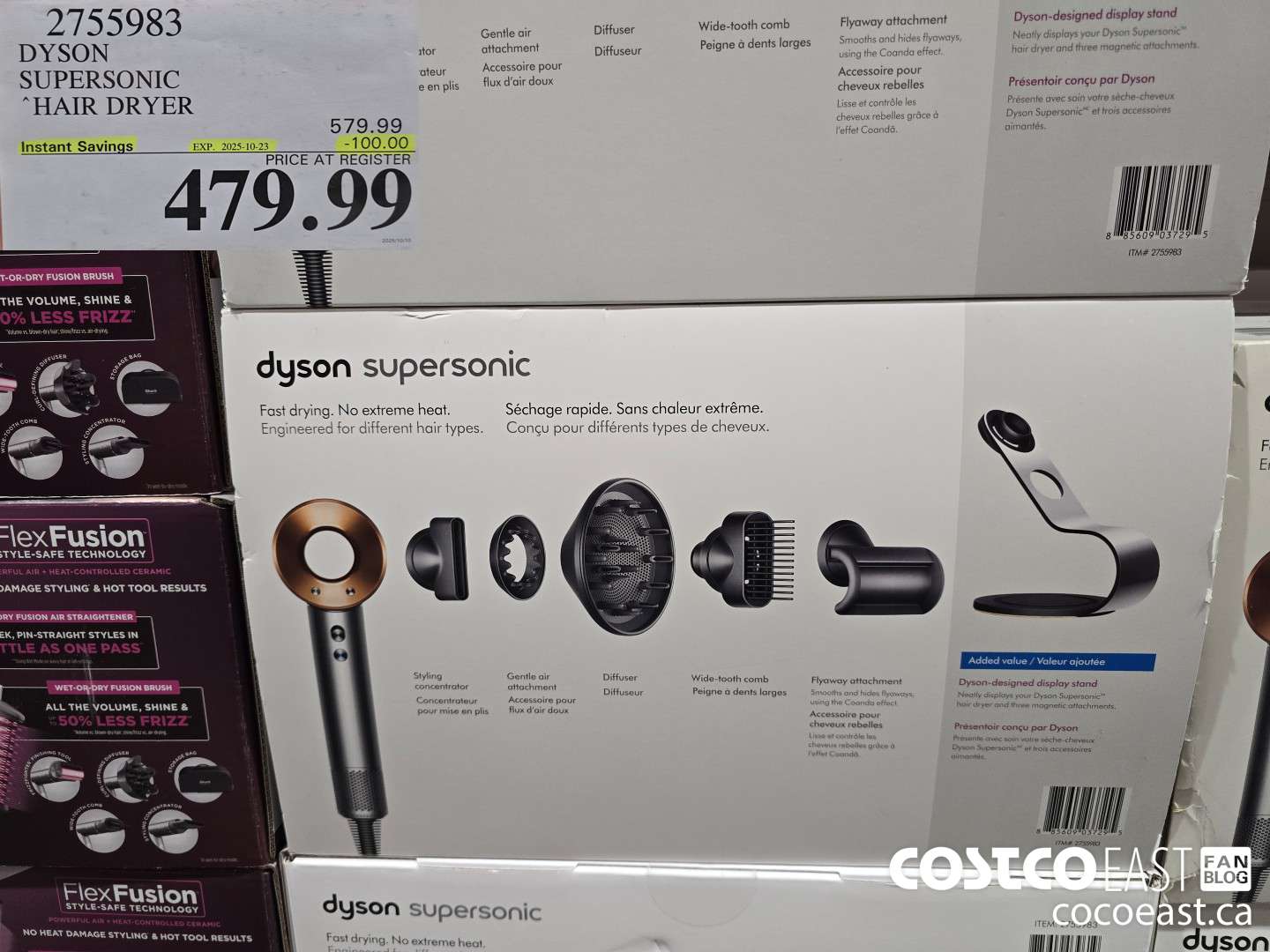 2755983 DYSON SUPERSONIC “HAIR DRYER ($100.00 INSTANT SAVINGS EXPIRES ON 2025-10-23) $479.99