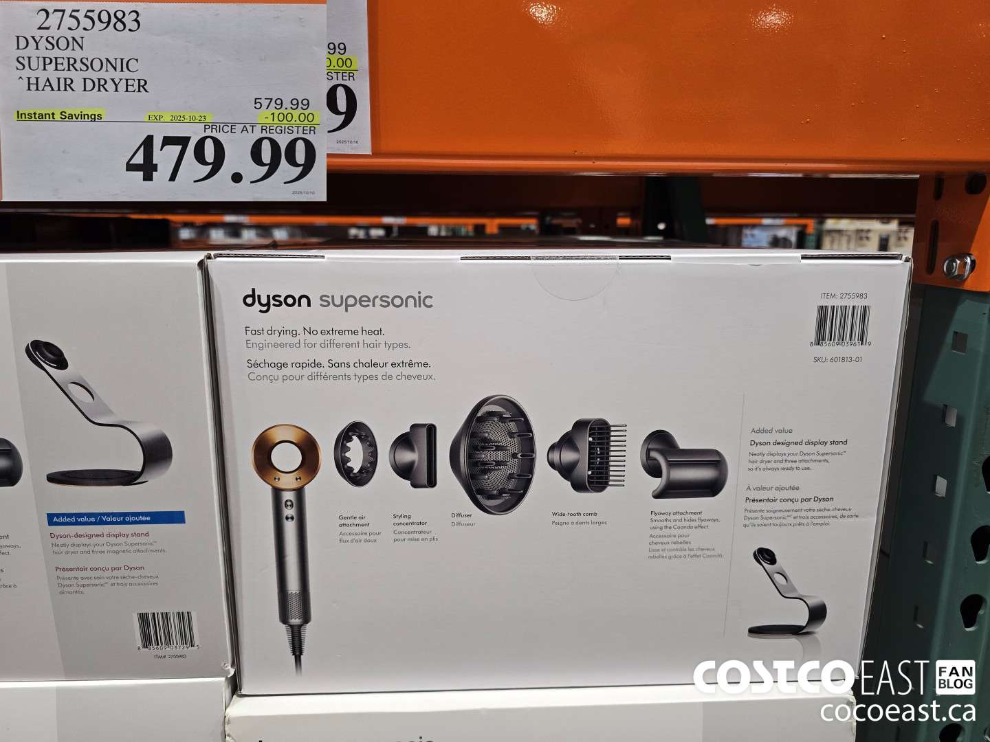 2755983 DYSON SUPERSONIC “HAIR DRYER ($100.00 INSTANT SAVINGS EXPIRES ON 2025-10-23) $479.99