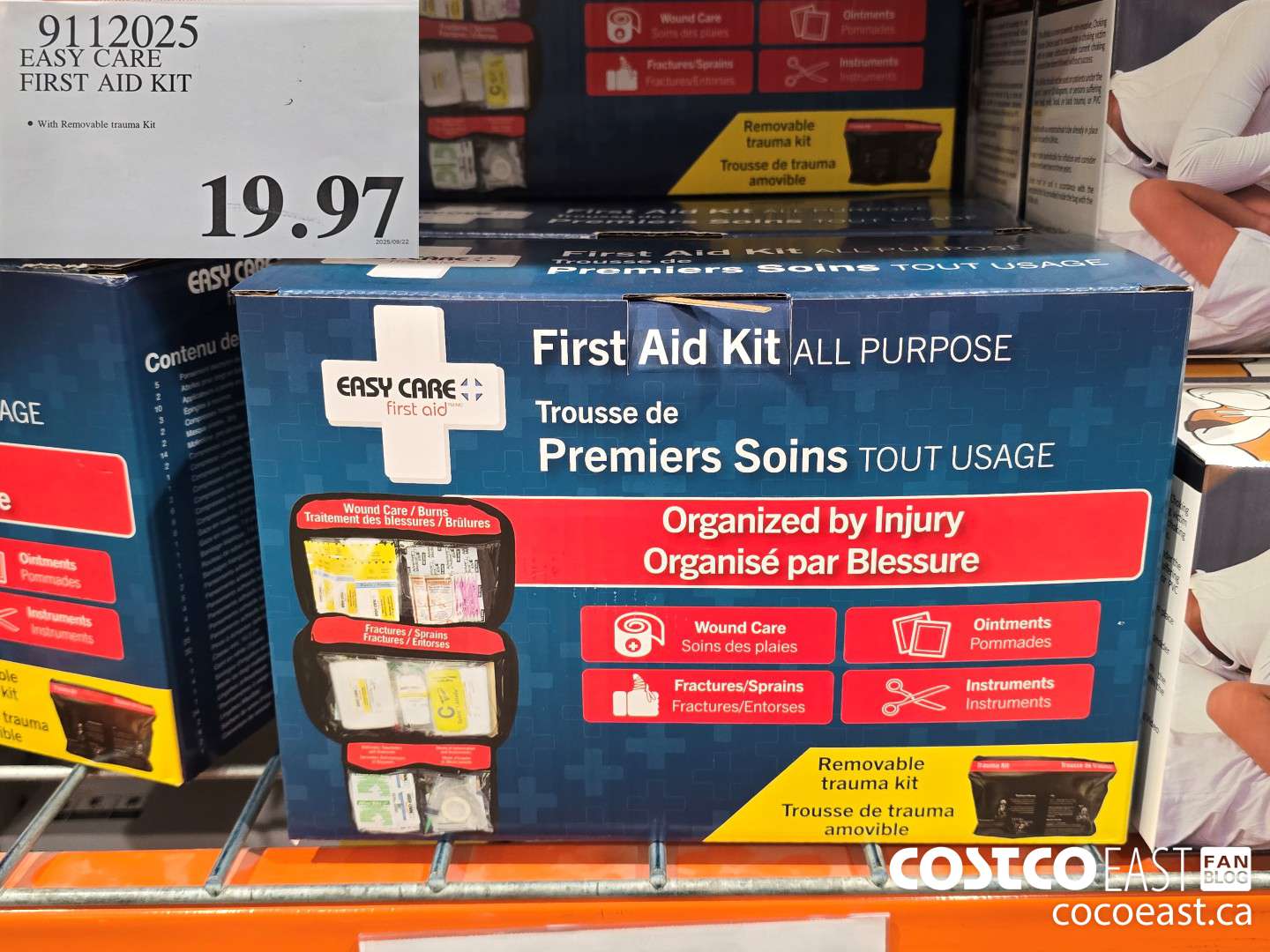 9112025 EASY CARE FIRST AID KIT $19.97