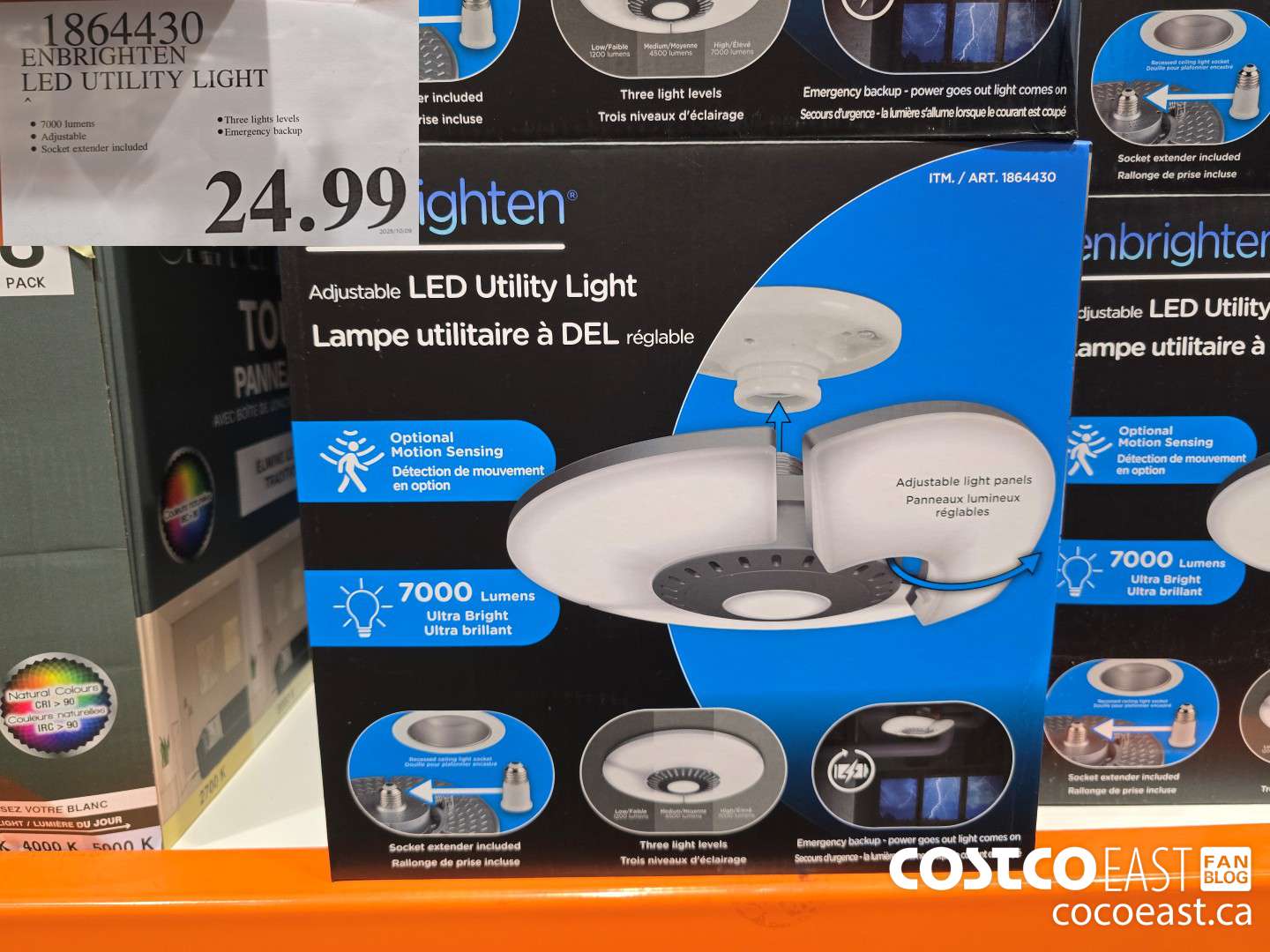 1864430 ENBRIGHTEN LED UTILITY LIGHT $24.99