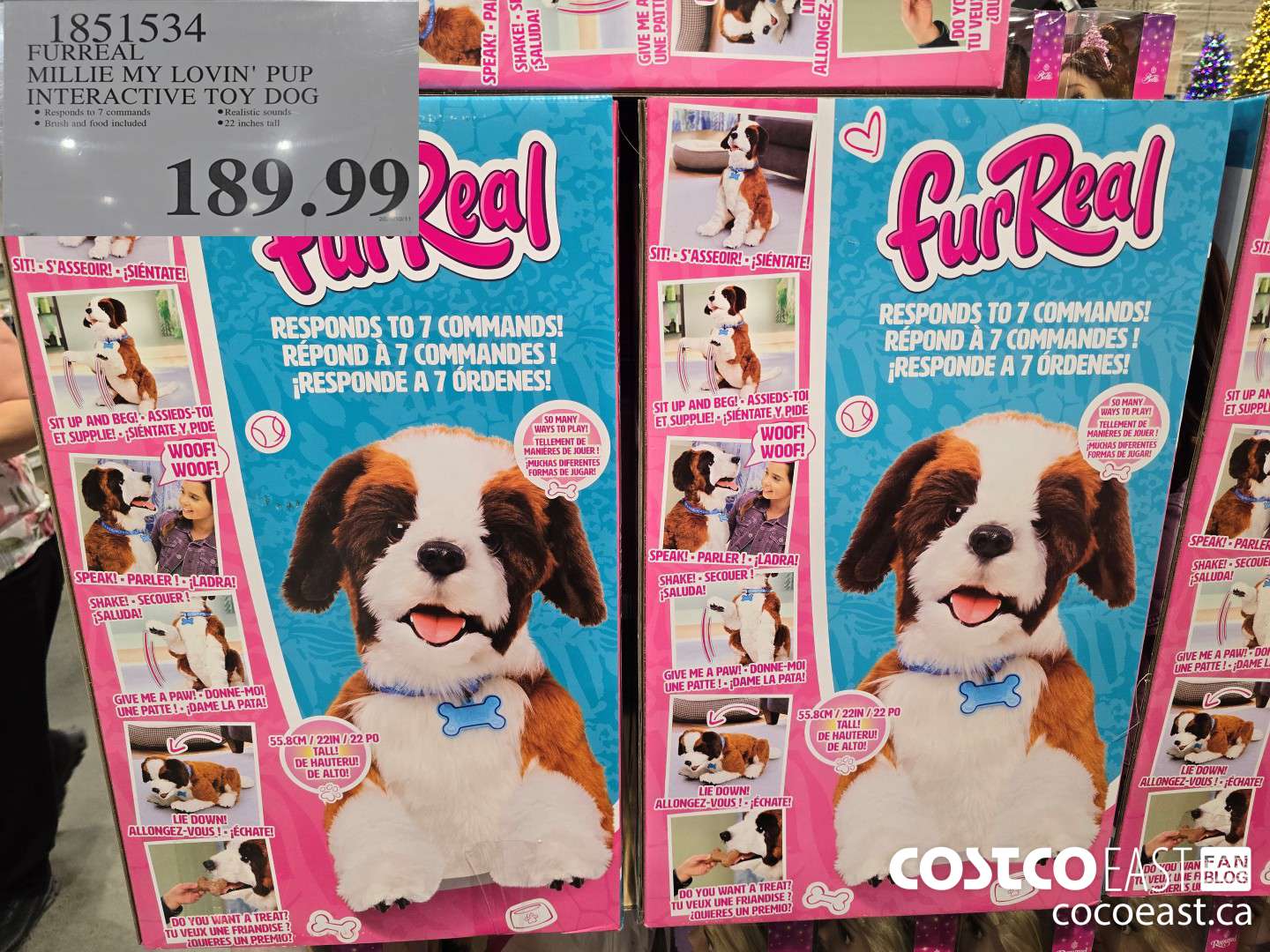 1851534 FURREAL MILLIE MY LOVIN' PUP INTERACTIVE LON DOG $189.99