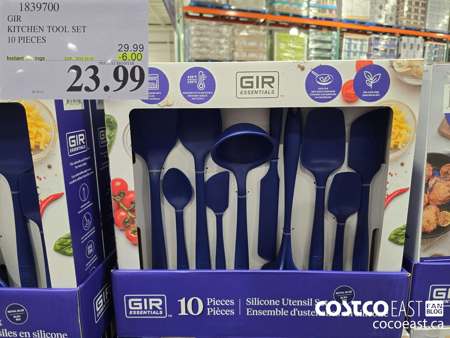 1839700 GIR KITCHEN TOOL SET 10 PIECES ($6.00 INSTANT SAVINGS EXPIRES ON 2025-10-19) $23.99