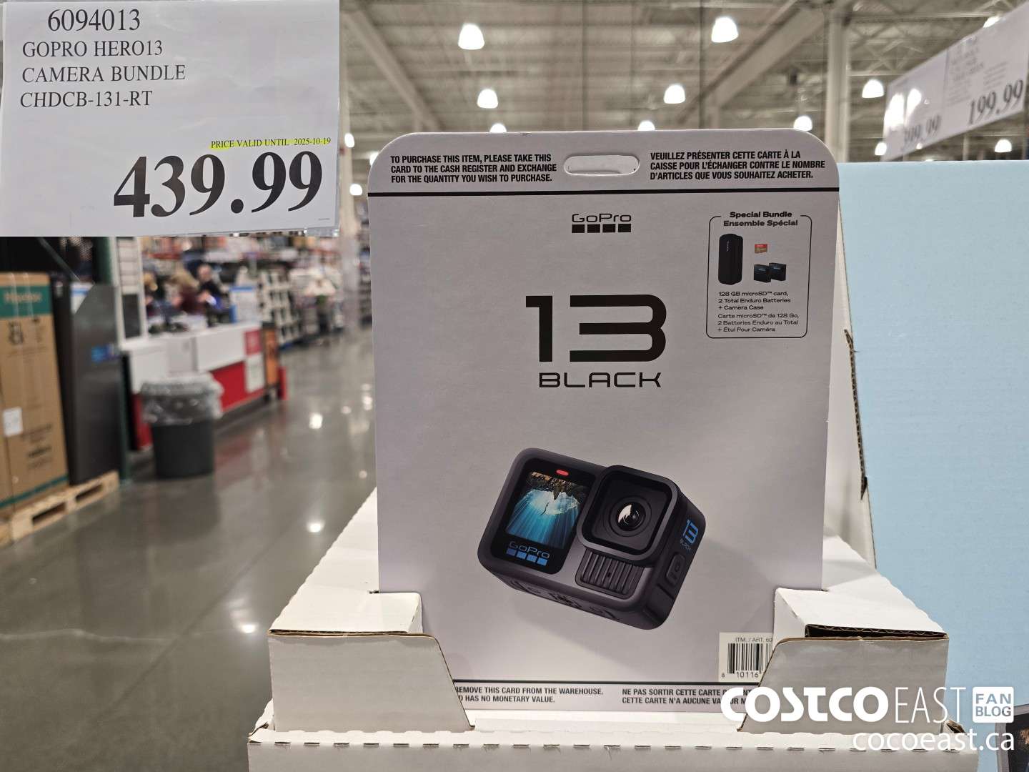 6094013 GOPRO HERO 13 BUNDLE CHDCB-131-RT $439.99