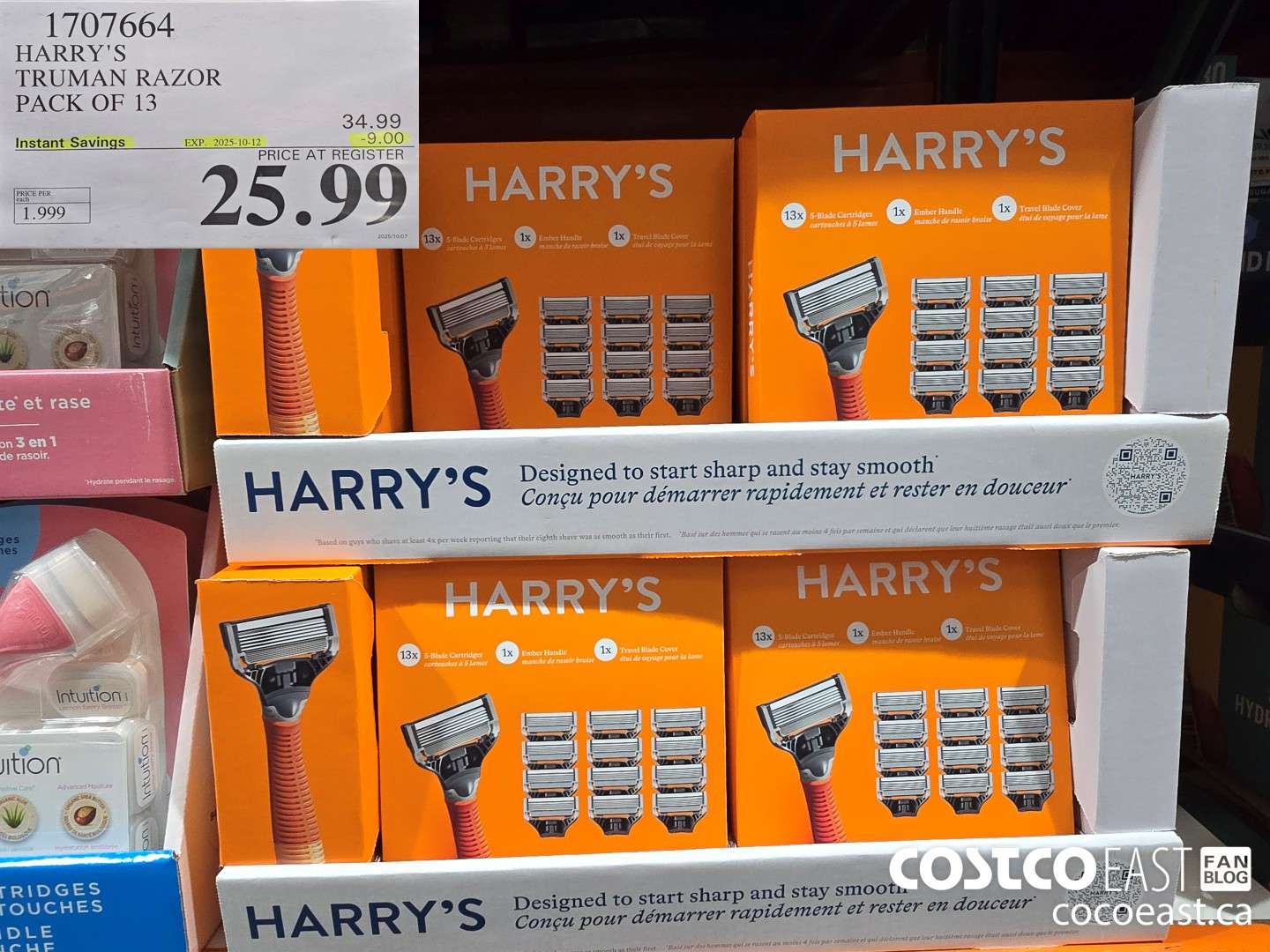 1707664 HARRY'S TRUMAN RAZOR PACK OF 13 ($9.00 INSTANT SAVINGS EXPIRES ON 2025-10-12) $25.99