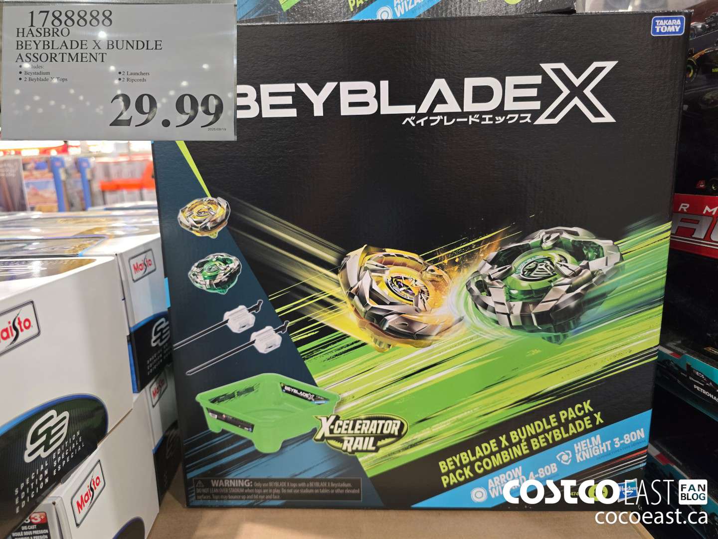 1788888 HASBRO BEYBLADE X BUNDLE ASSORTMENT $29.99