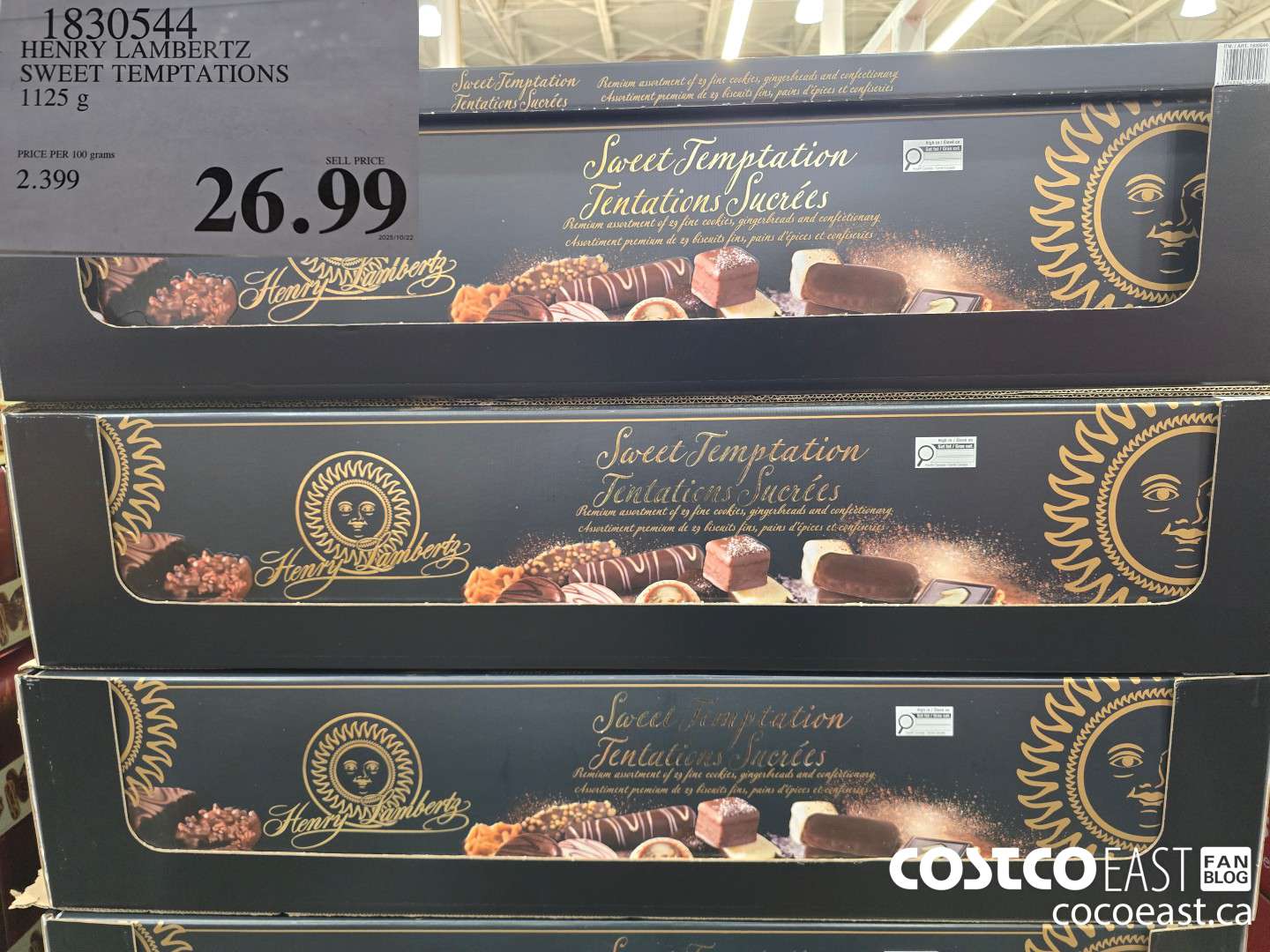 1830544 HENRY LAMBERTZ SWEET TEMPTATIONS 1125 KG $26.99