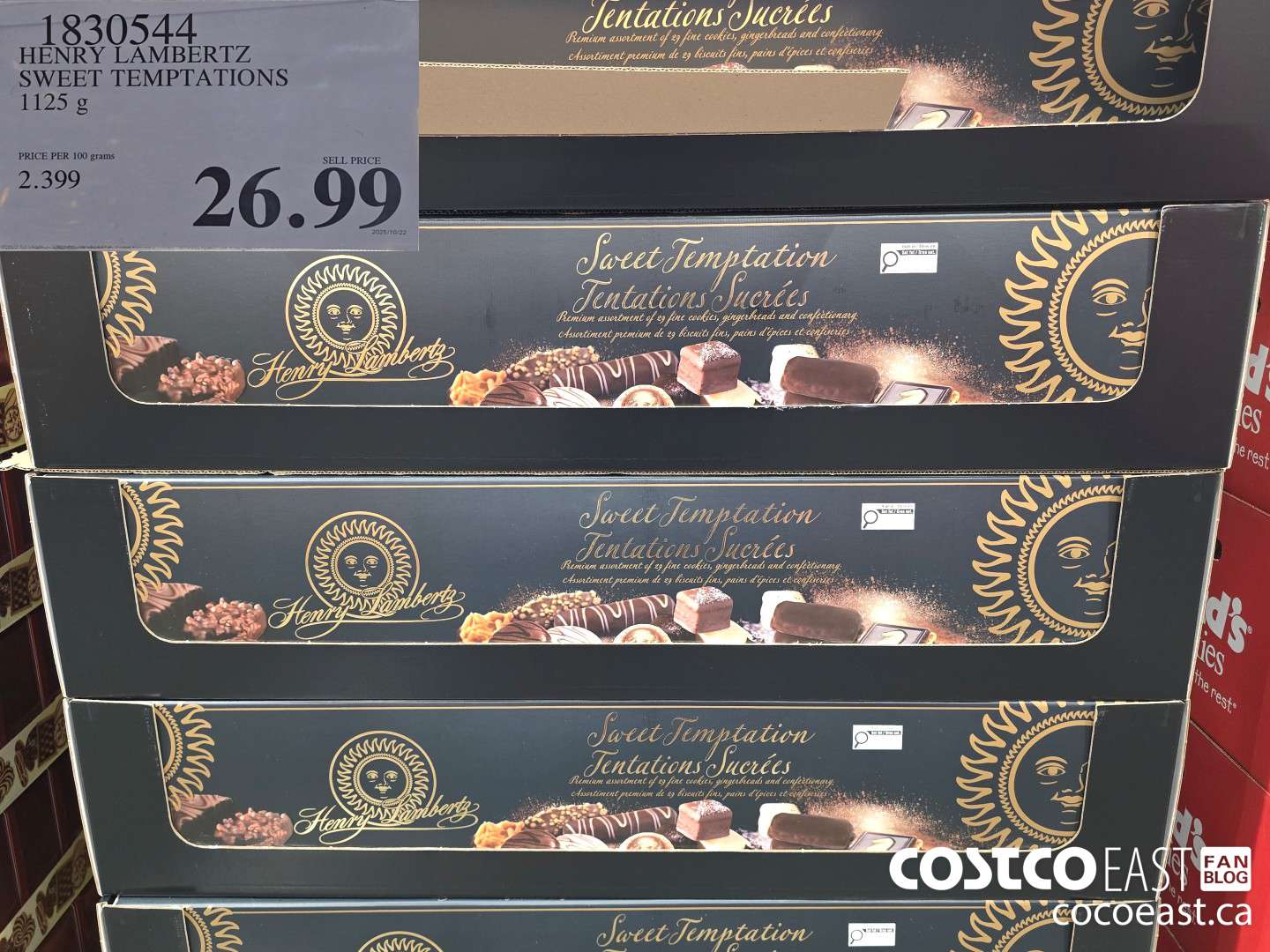 1830544 HENRY LAMBERTZ SWEET TEMPTATIONS 1125 KG $26.99