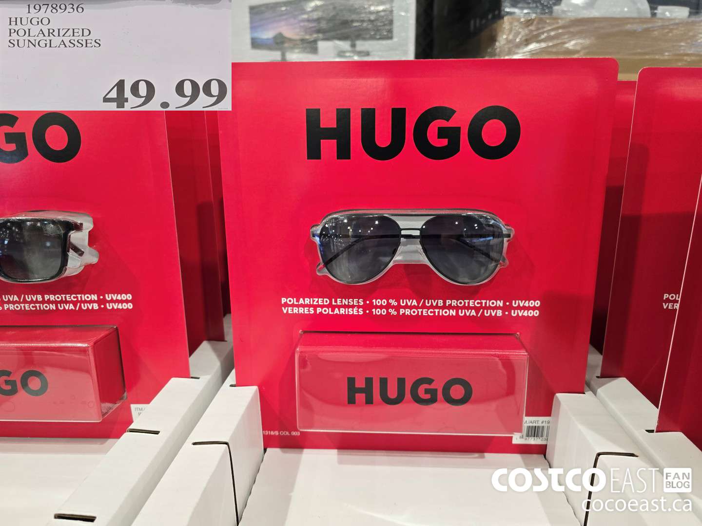 19778936 HUGO POLARIZED SUNGLASSES $49.99