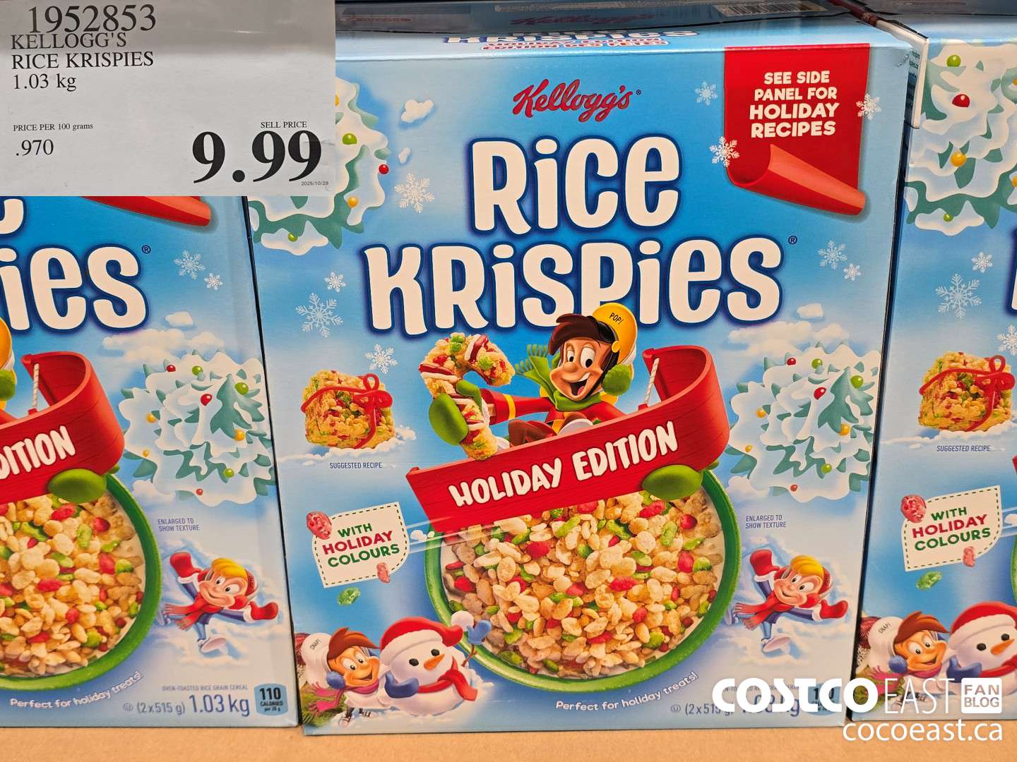 1952853 KELLOGG'S RICE KRISPIES 1.03 kg $9.99