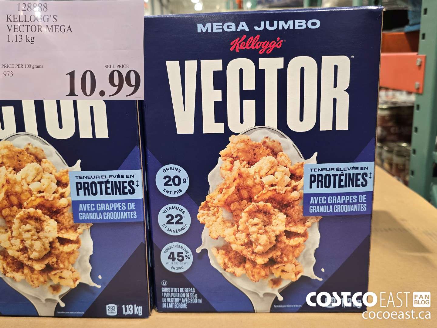 128888 KELLOGG'S VECTOR 1.13 KG $10.99