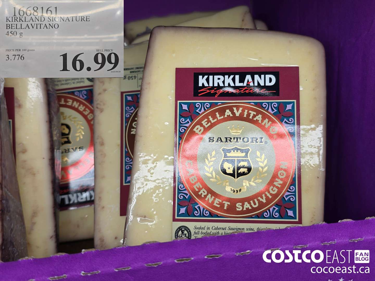 1668161 KIRKLAND SIGNATURE BELLAVITANO 450 g $16.99