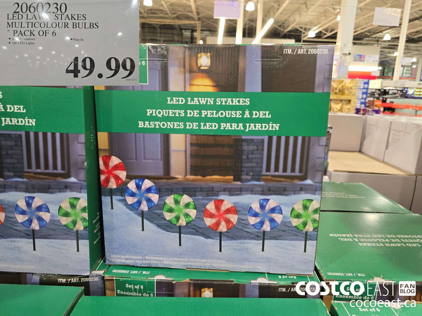 2060230 LED LAWN STAKES MULTICOLOUR BULBS PACK OF 6 $49.99