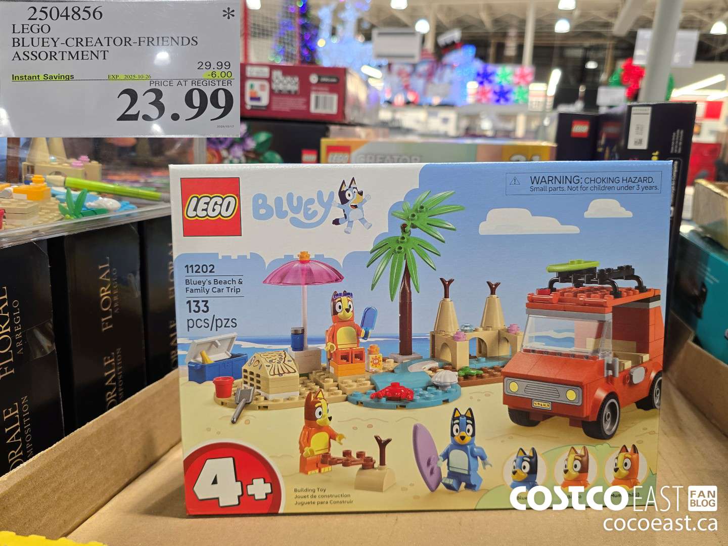 2504856 LEGO BLUEY-CREATOR-FRIENDS ASSORTMENT ($6.00 INSTANT SAVINGS EXPIRES ON 2025-10-26) $23.99