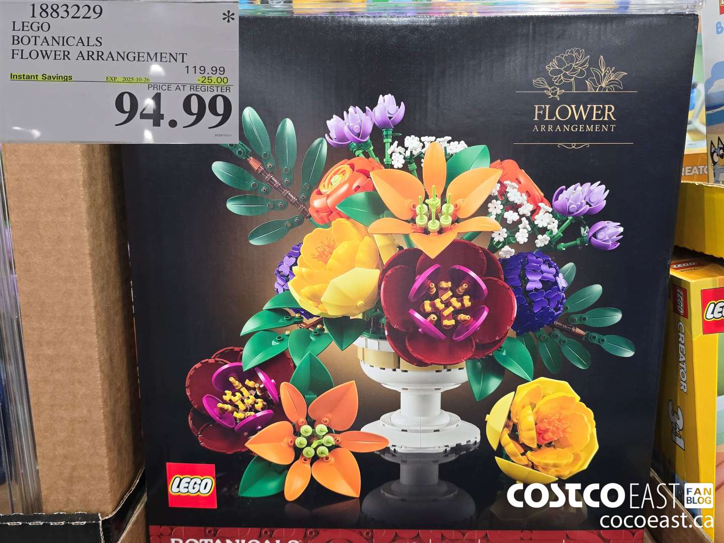 1883229 LEGO BOTANICALS FLOWER ARRANGEMENT ($25.00 INSTANT SAVINGS EXPIRES ON 2025-10-26) $94.99