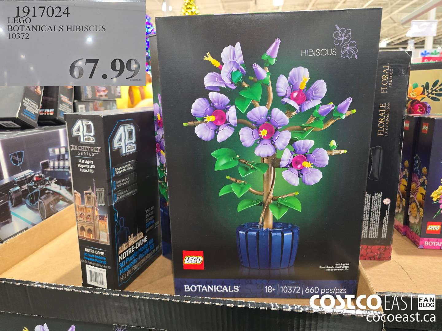 1917024 LEGO BOTANICALS HIBISCUS 10372 $67.99
