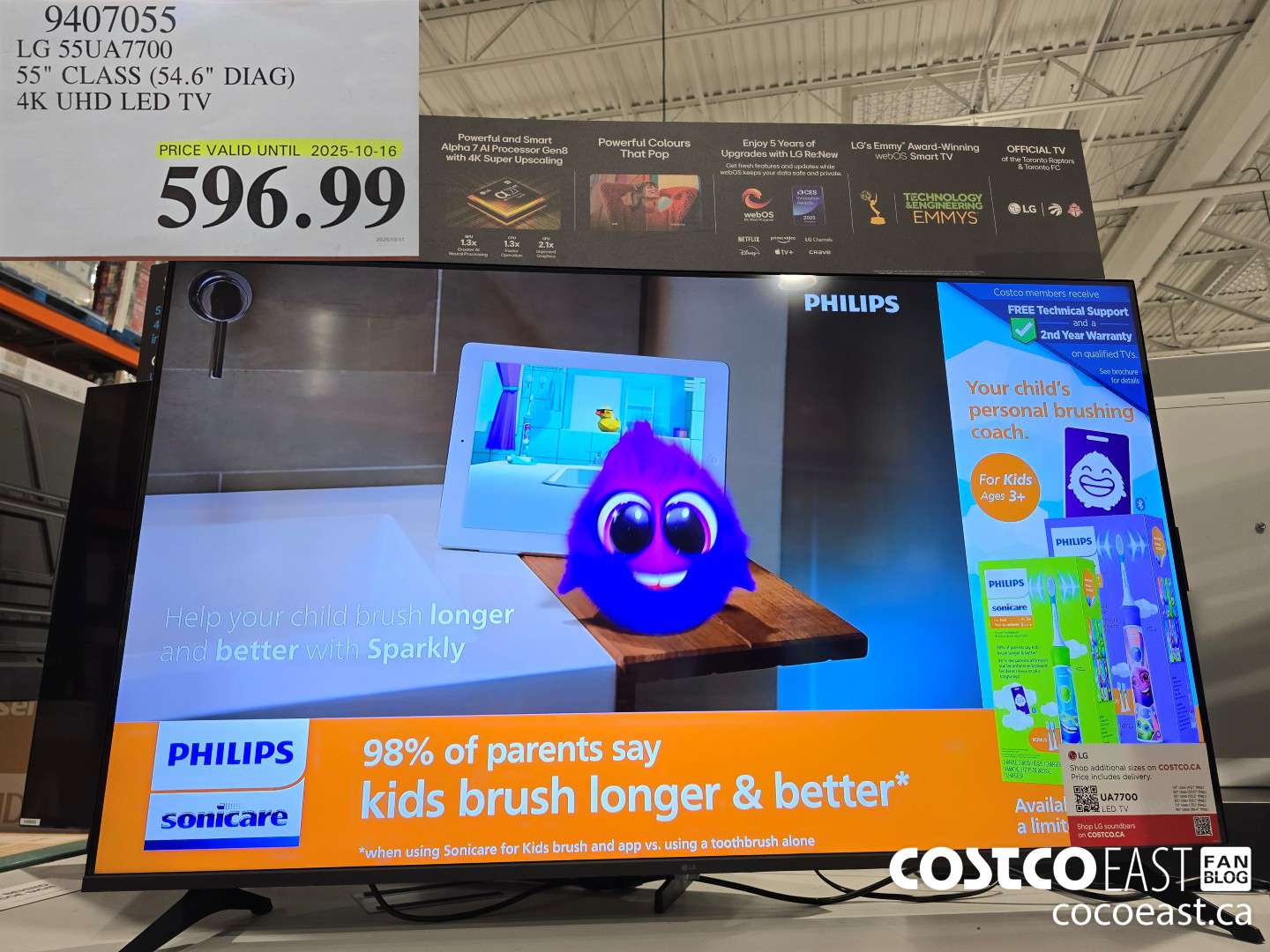 9407055 LG 55UA7700 55