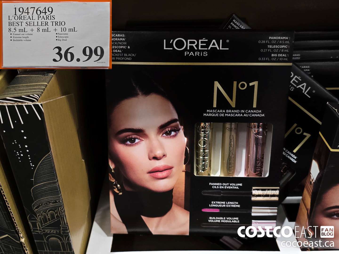 1947649 L'OREAL PARIS BEST SELLER TRIO 8.5 mL + 8 mL + 10 mL $36.99