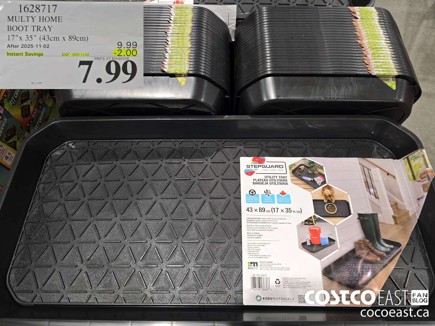 1628717 MULTY HOME BOOT TRAY 17