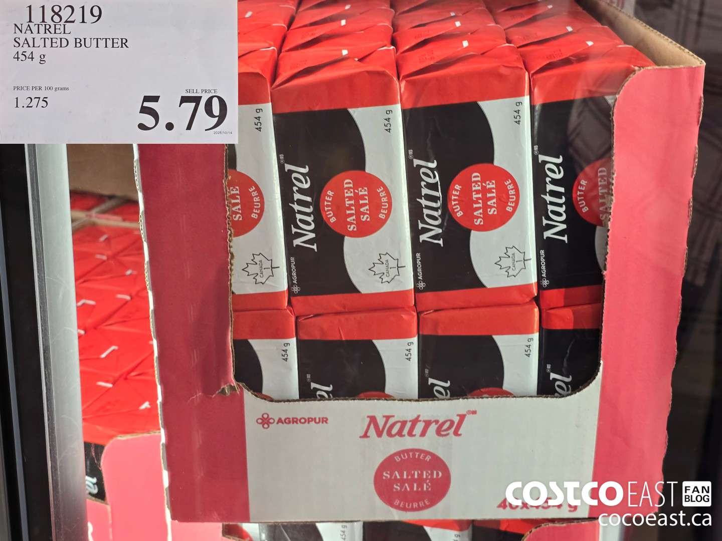 118219 NATREL SALTED BUTTER 454 g $5.79