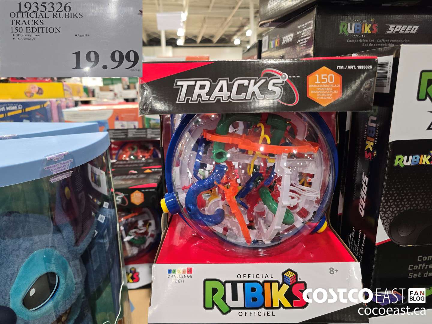 1935326 OFFICIAL RUBIKS TRACKS 150 EDITION $19.99