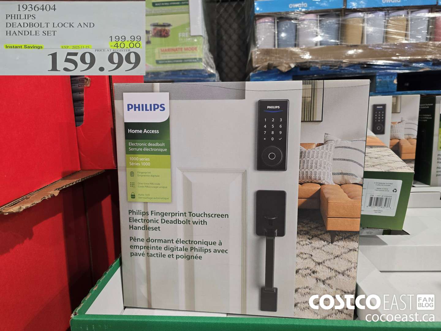1936404 PHILIPS DEADBOLT LOCK AND HANDLE SET ($40.00 INSTANT SAVINGS EXPIRES ON 2025-11-23) $159.99