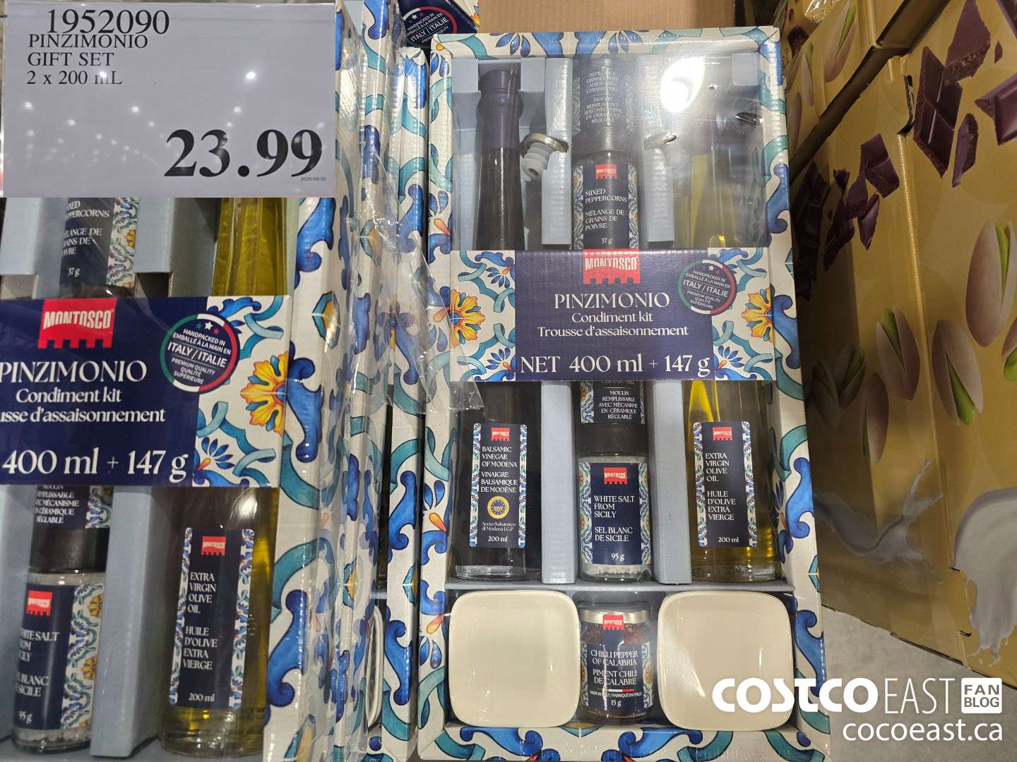 1952090 PINZIMONIO GIFT SET 2 X 200 ML $23.99