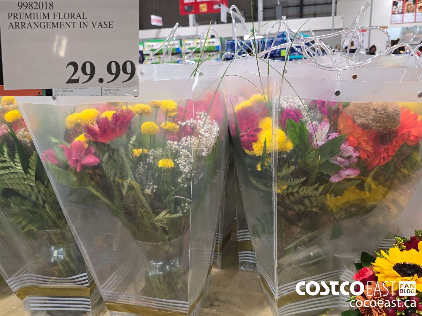 9982018 PREMIUM FLORAL ARRANGEMENT IN VASE $29.99