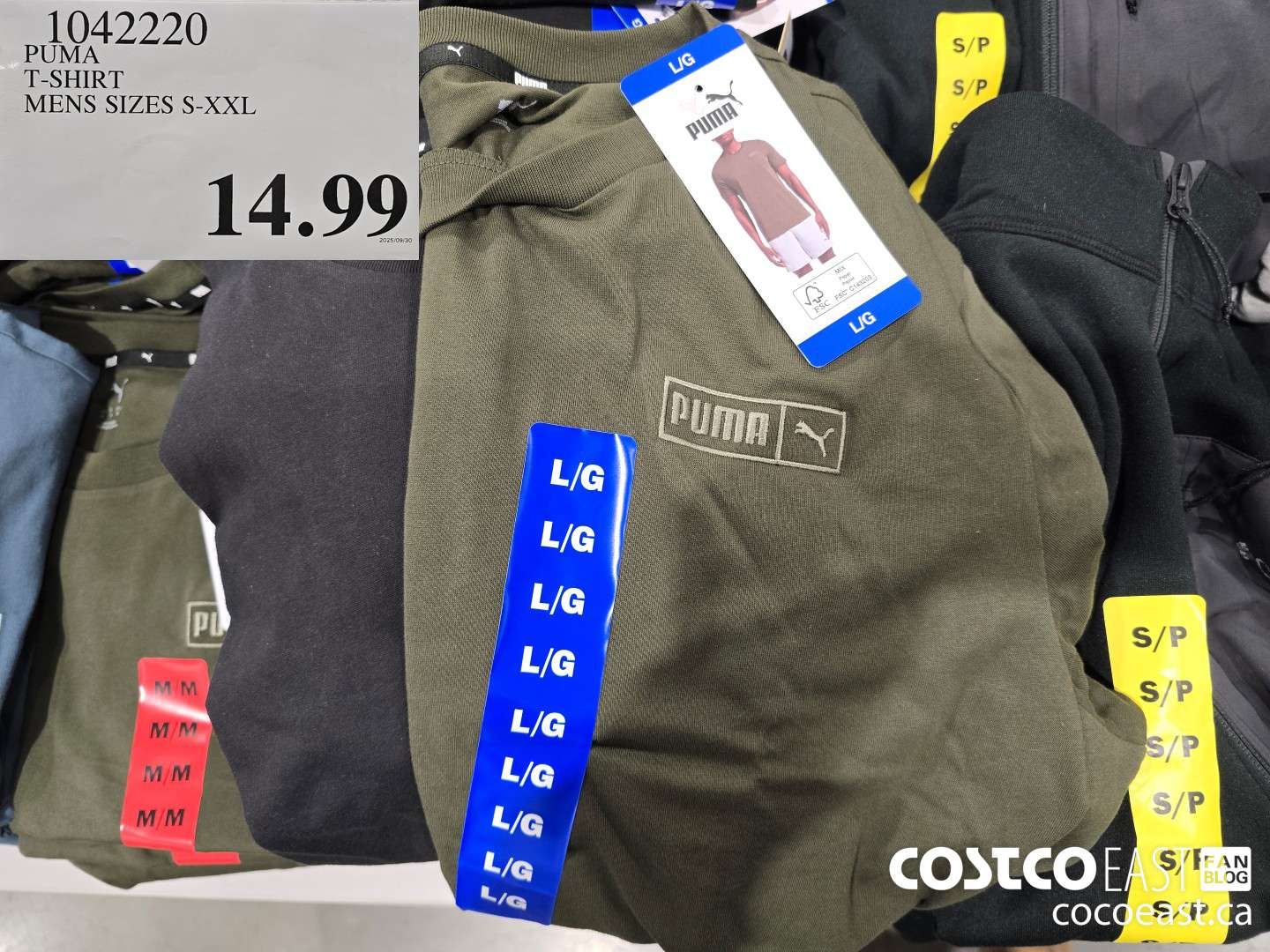 1042220 PUMA T-SHIRT MENS SIZES S-XXL $14.99