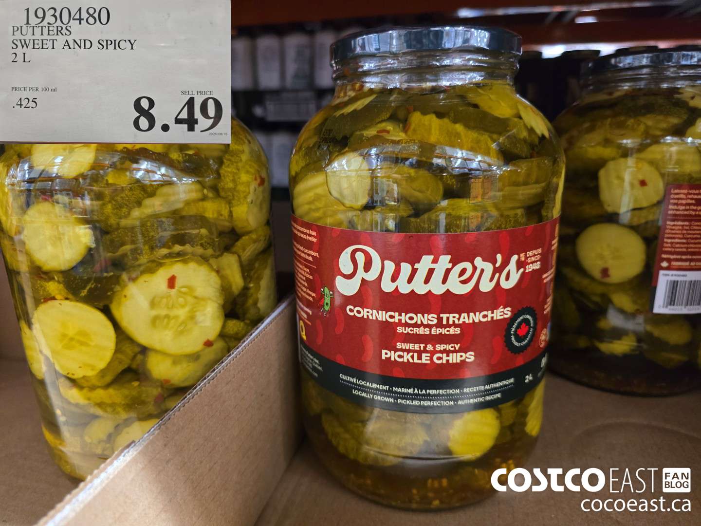 1930480 PUTTERS SWEET AND SPICY 2 L $8.49