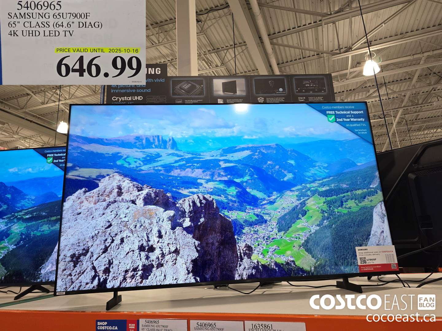 5406965 SAMSUNG 65U7900F 65