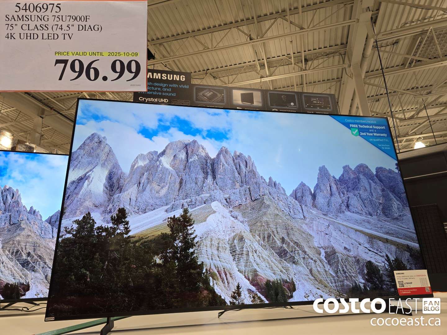 5406975 SAMSUNG 75U7900F 75