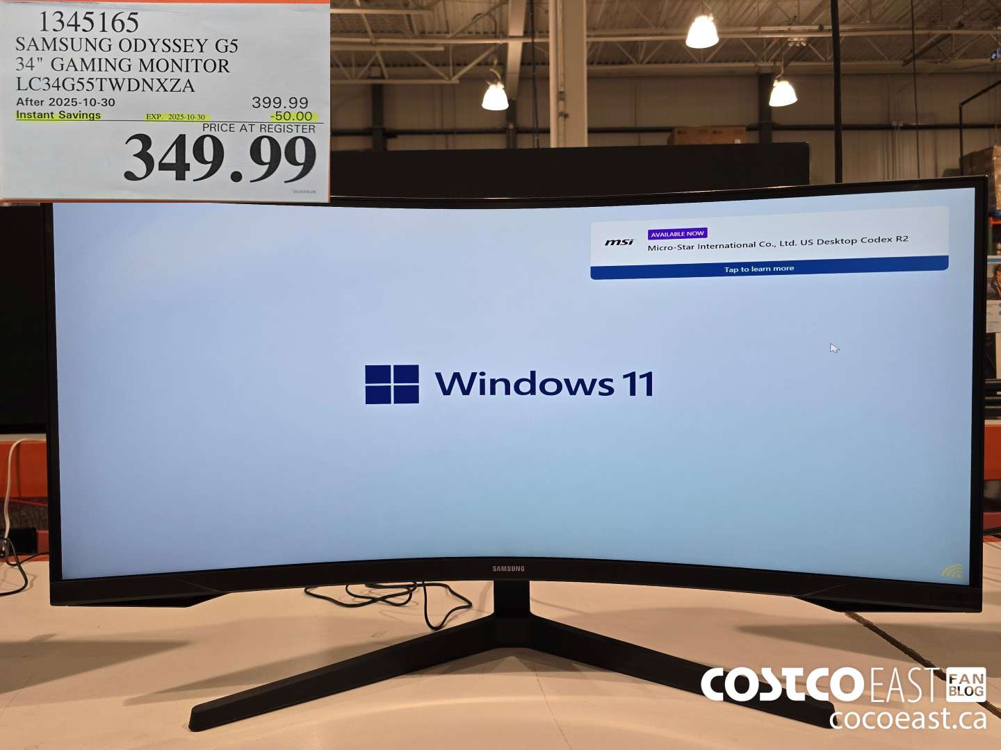 1345165 SAMSUNG ODYSSEY G5 34