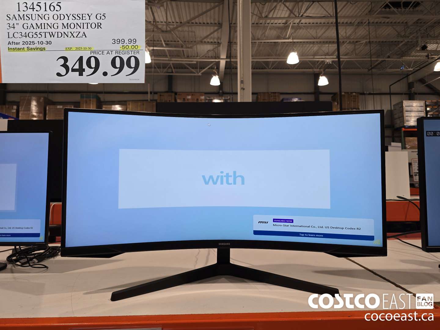 1345165 SAMSUNG ODYSSEY G5 34