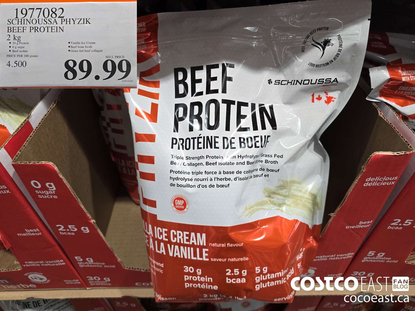 1977082 SCHINOUSSA PHYZIK BEEF PROTEIN 2 kg $89.99