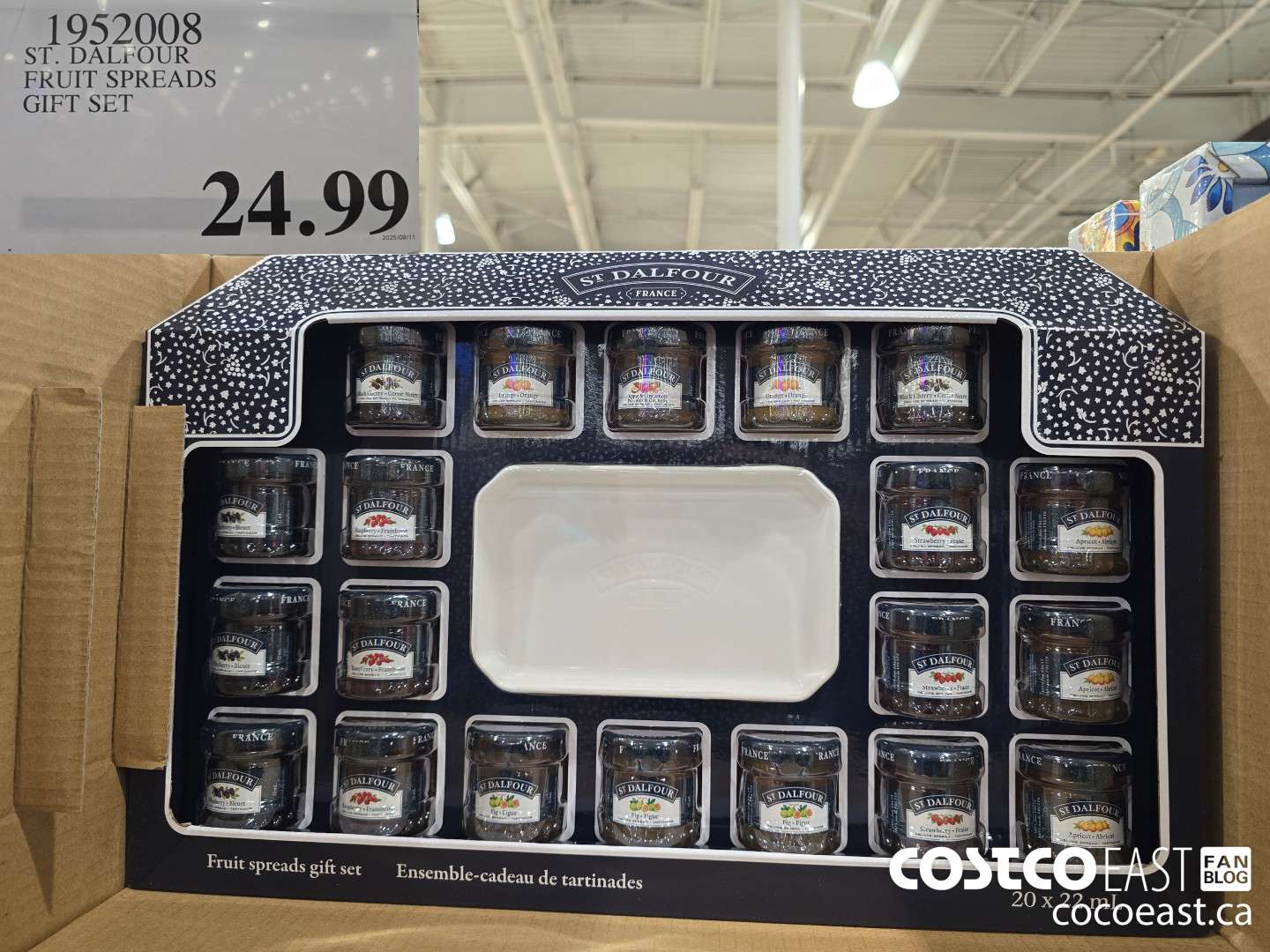 1952008 ST. DALFOUR FRUIT SPREADS GIFT SET $24.99