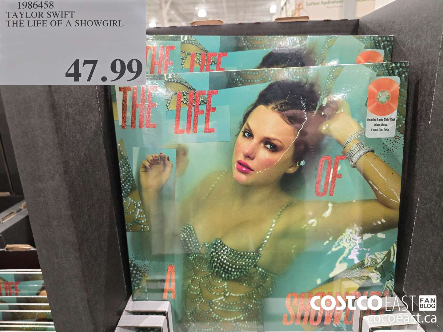 1986458 TAYLOR SWIFT THE LIFE OF A SHOWGIRL $47.99